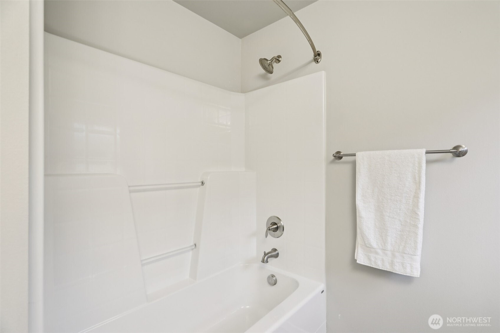 18533 115th Place Southeast Renton, WA 98055 - Photo 24 of 30 a bathroom with a bathtub and shower