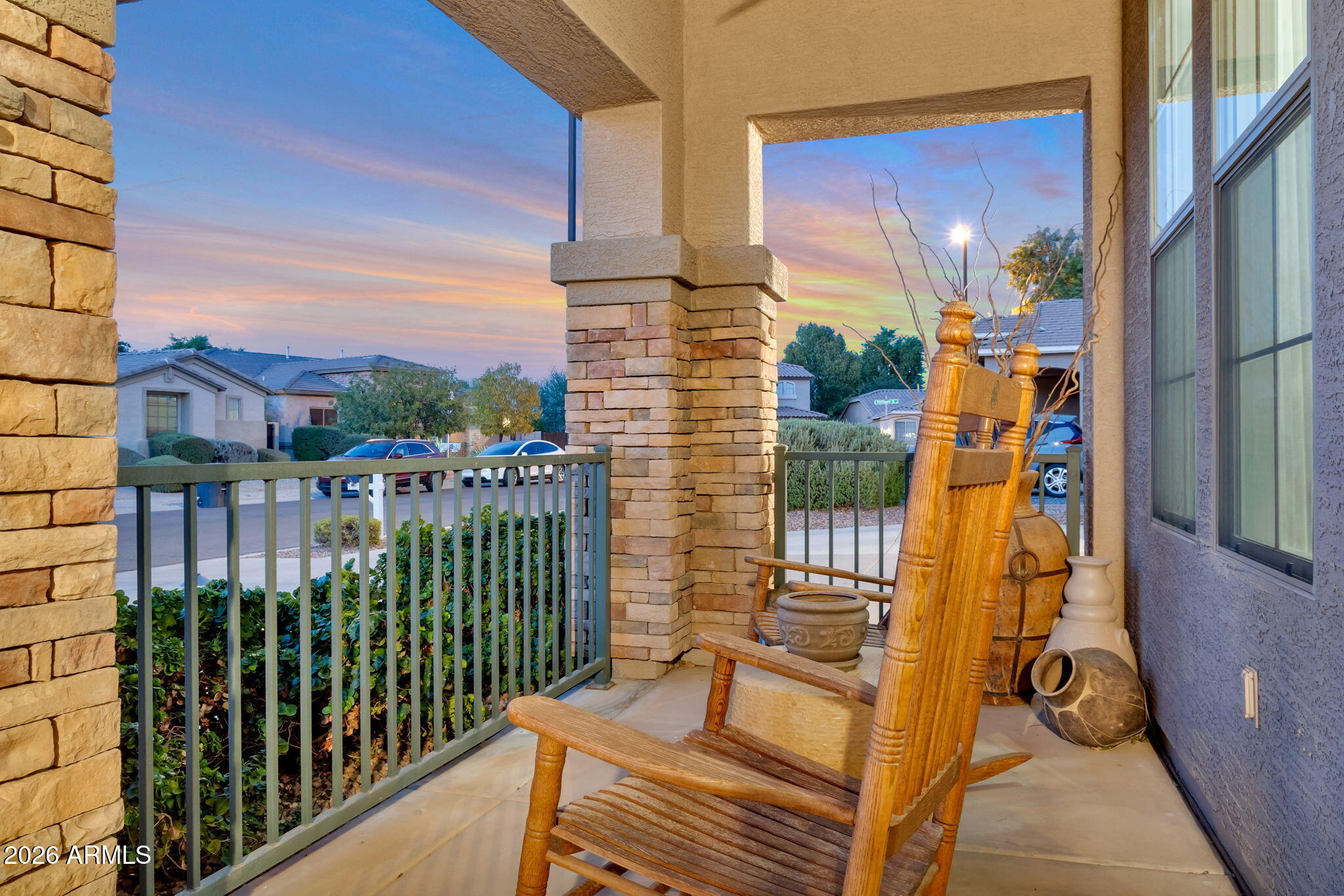 Front Porch Sunsets