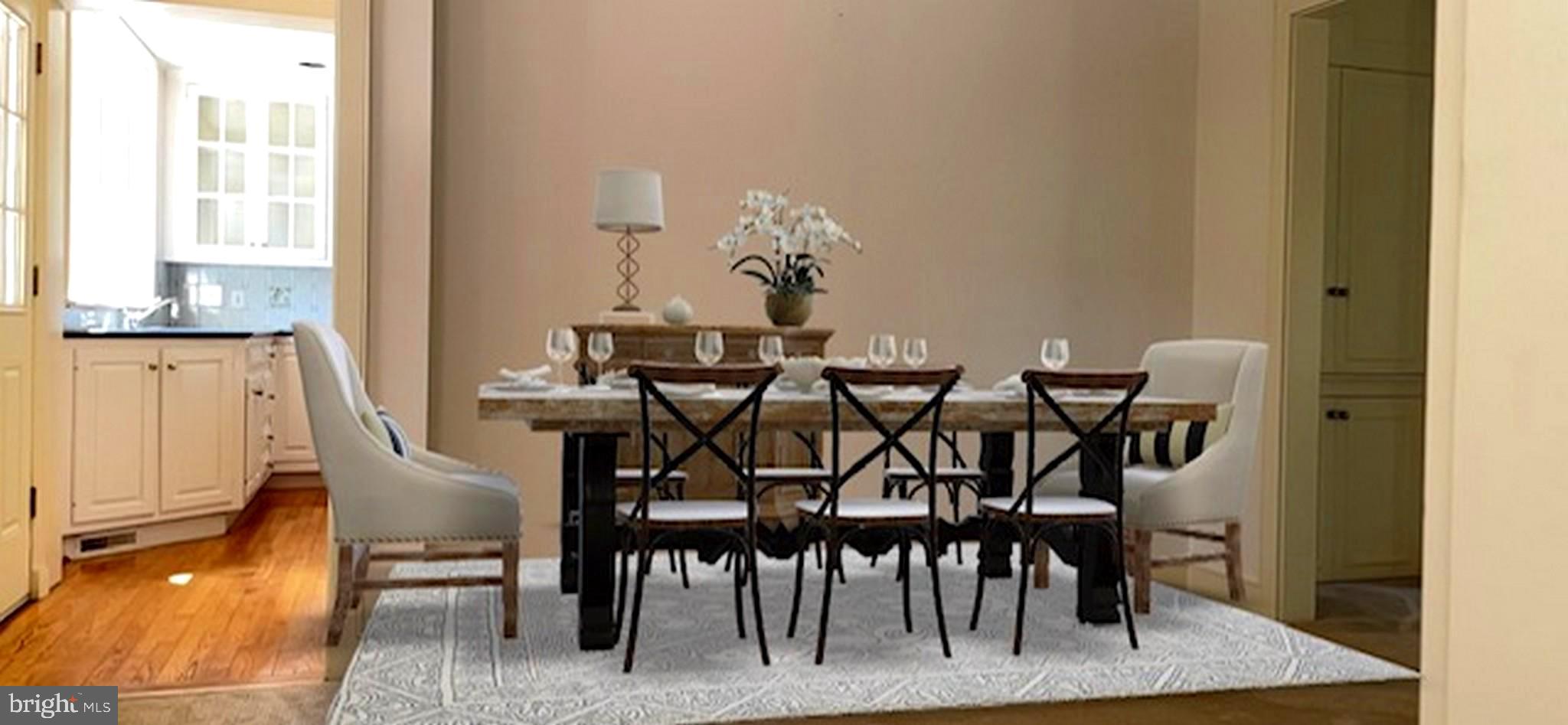 1912 Hillendale Road Chadds Ford, PA 19317 - Photo 9 of 23 Virtually Staged Dining Area