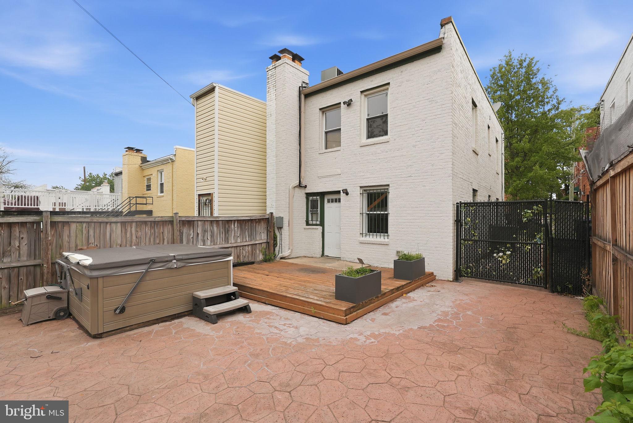 3417 B Street Southeast Washington, DC 20019 - Photo 21 of 22 a view of terrace with a barbeque