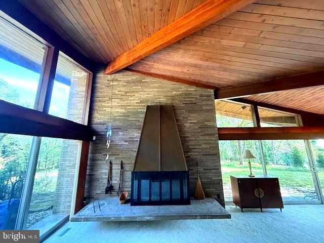 108 South Spring Valley Road Wilmington, DE 19807 - Photo 14 of 84 Grand Suspended Hearth Fireplace