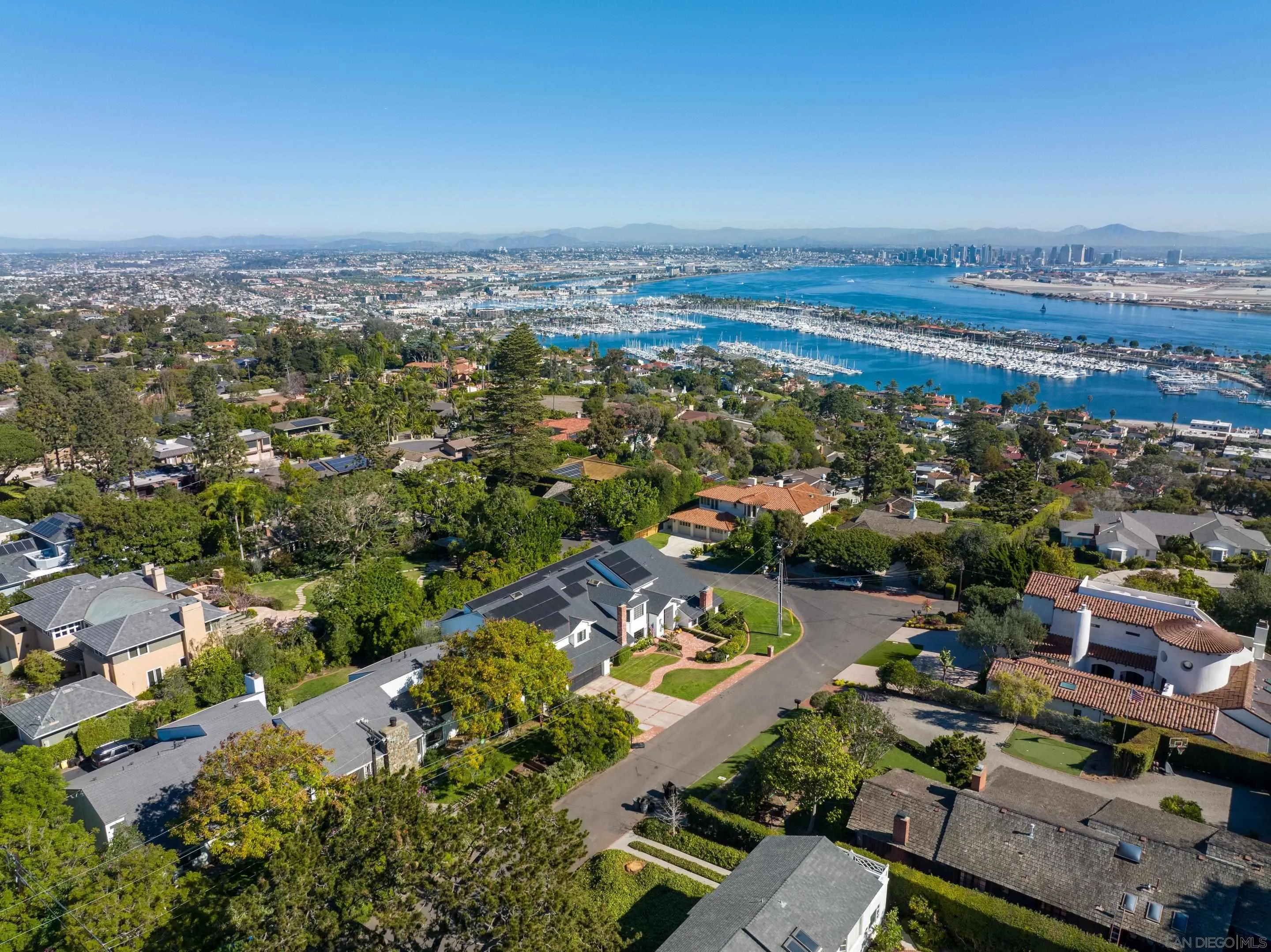 3530 Silvergate Place San Diego, CA 92106 - Photo 39 of 41 an aerial view of a city