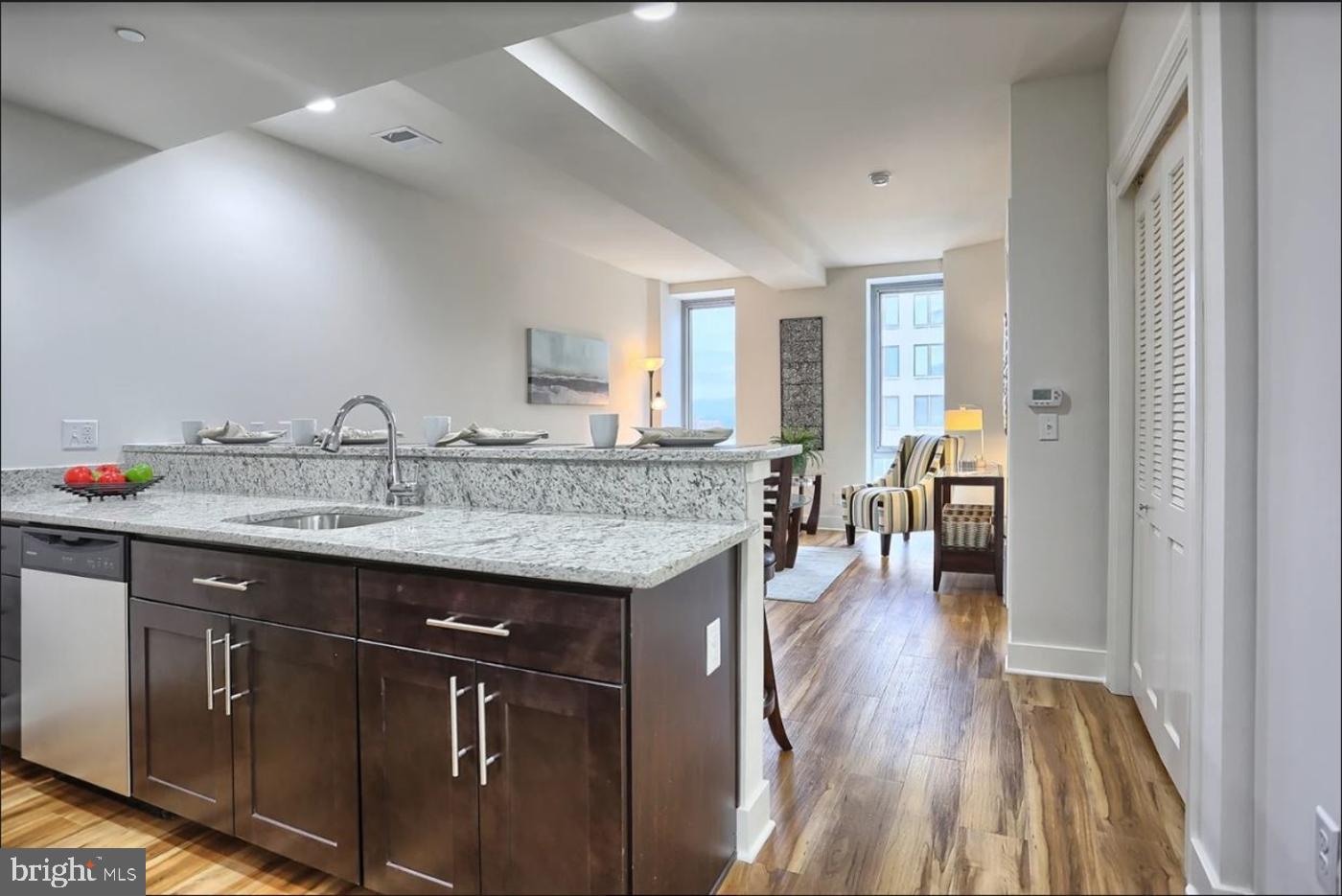 231 State Street, Unit 802 Harrisburg, PA 17101 - Photo 14 of 27 a kitchen with sink and cabinets