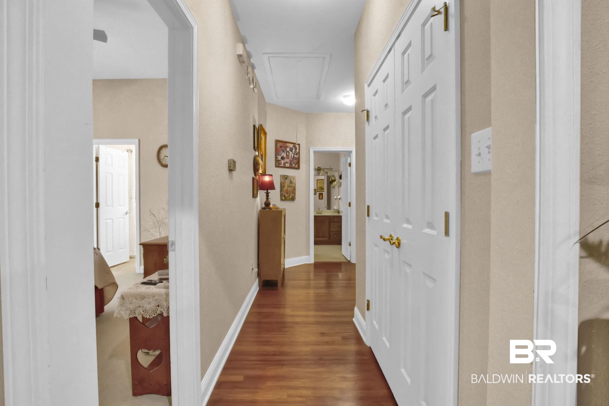1 Bens Bluff Daphne, AL 36527 - Photo 32 of 56 Hall with dark wood-type flooring