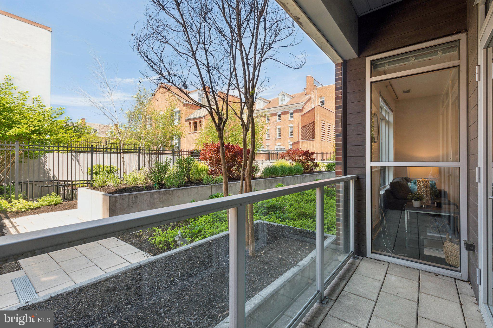 410 South Front Street, Unit 108 Philadelphia, PA 19147 - Photo 18 of 34 a view of a balcony with lake view