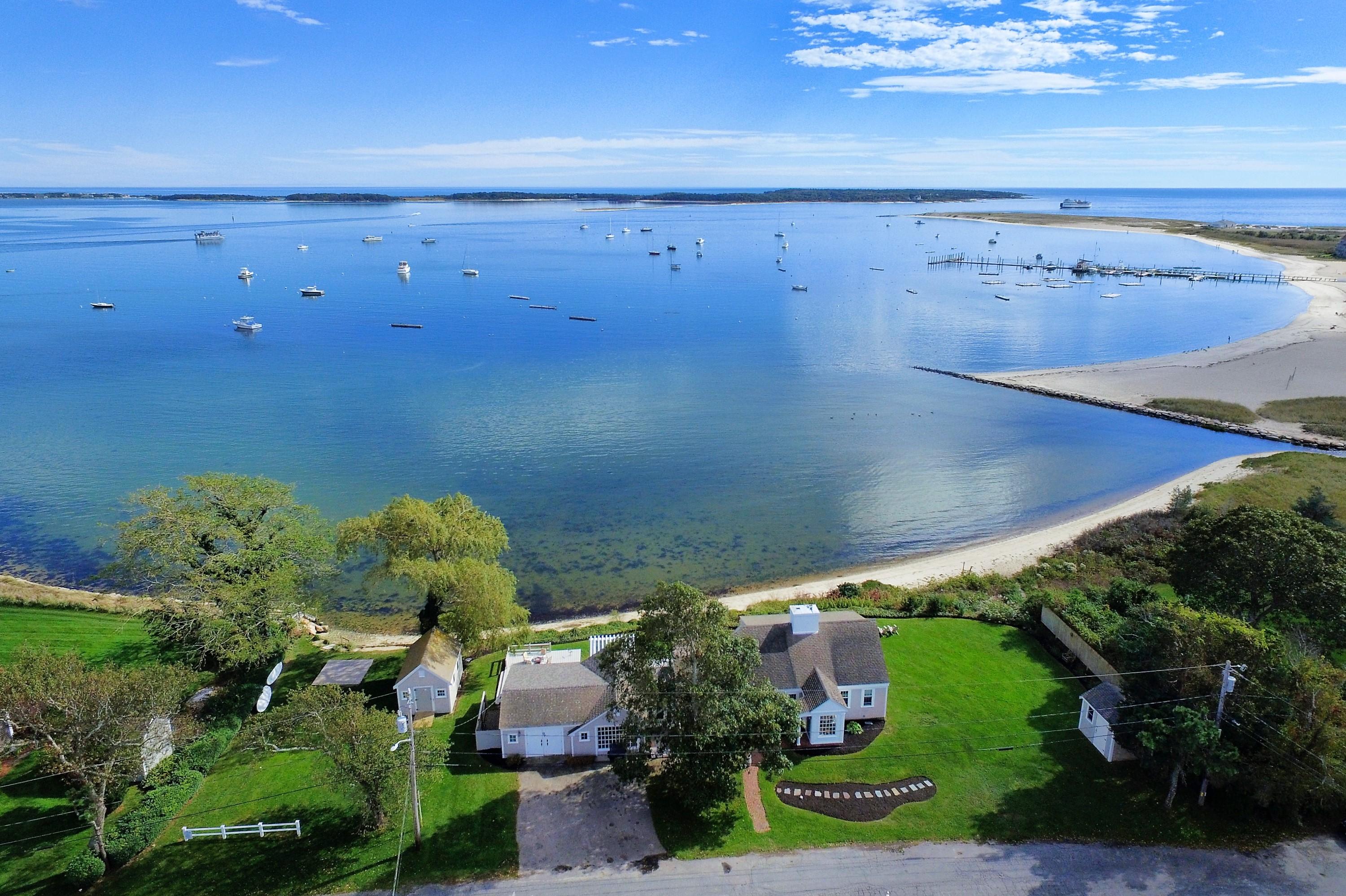 97 Harbor Bluff Road Hyannis, MA 02601 - Photo 1 of 33 a view of an outdoor space and lakeside