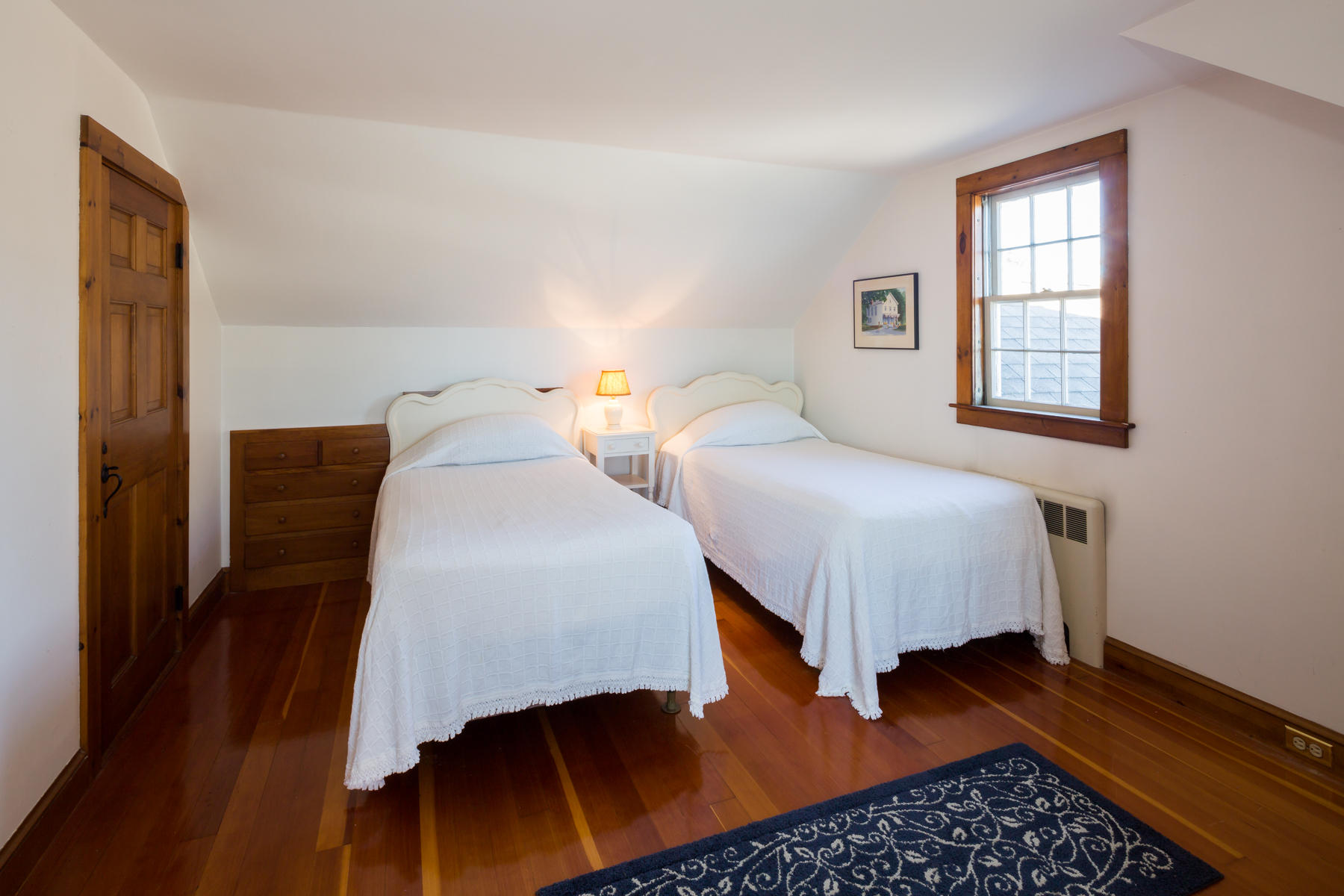 97 Harbor Bluff Road Hyannis, MA 02601 - Photo 30 of 33 a bedroom with two beds and wooden floor