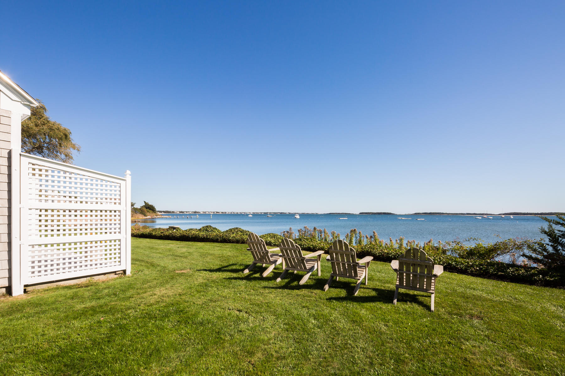 97 Harbor Bluff Road Hyannis, MA 02601 - Photo 6 of 33 an aerial view of a house with a yard