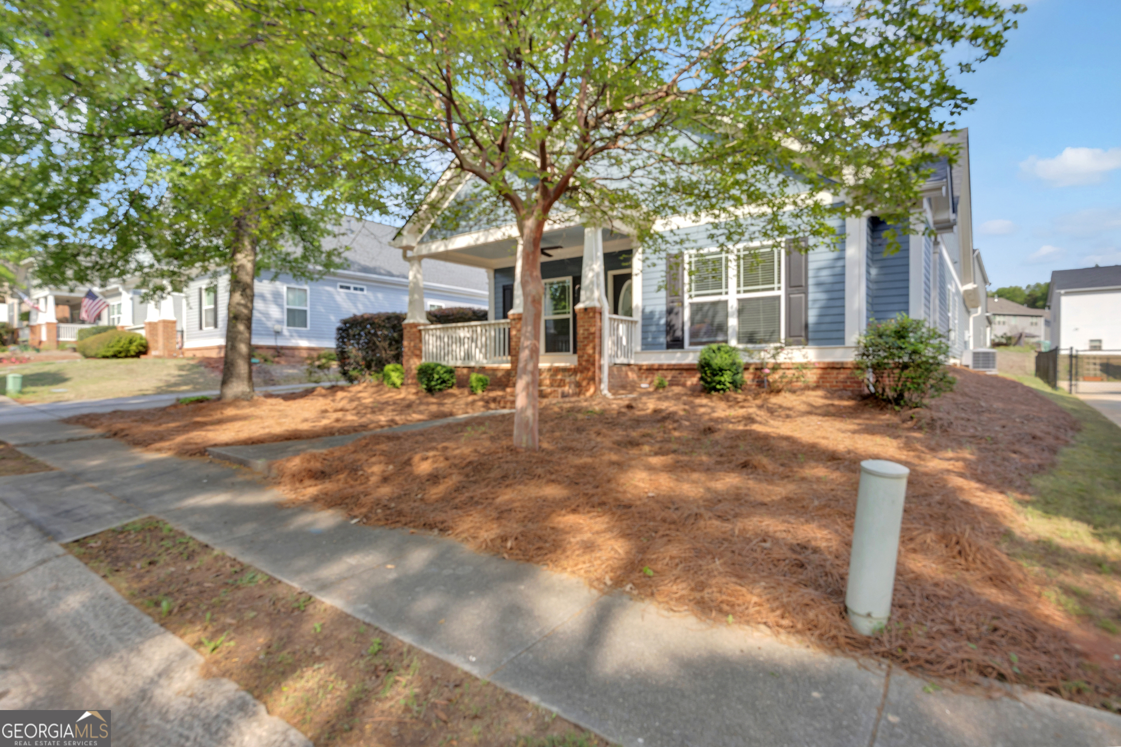 205 Ryan Lane Covington, GA 30014 - Photo 37 of 37 a row of palm trees in front of a building