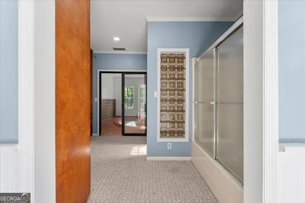 a view of a hallway