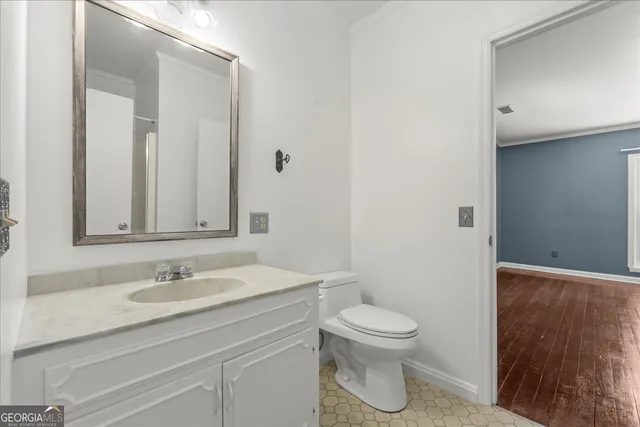 a view of a sign board