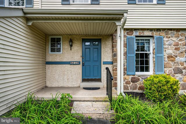 a front view of a house with entryway