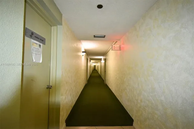 a view of a hallway