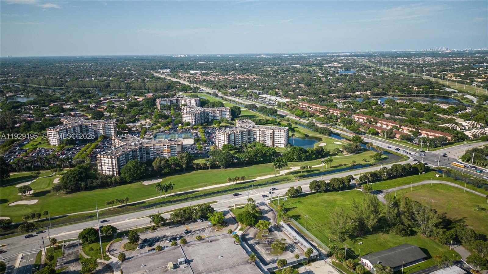 900 St Charles Place, Unit 606 Pembroke Pines, FL 33026 - Photo 36 of 36 an aerial view of a city with lots of residential buildings