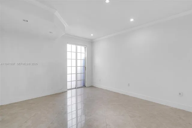 a view of empty room