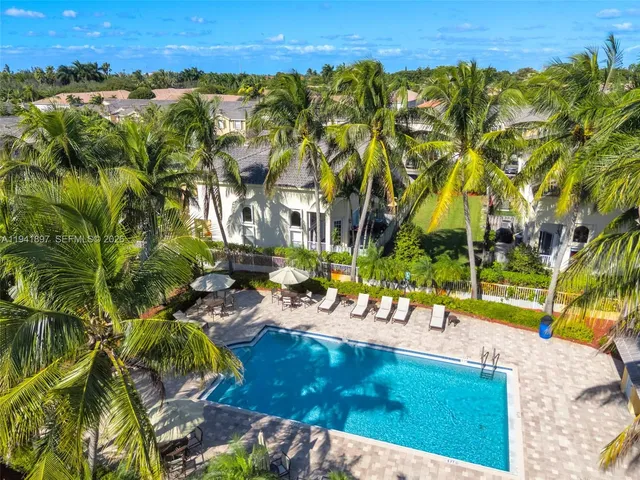a view of swimming pool and mountain view