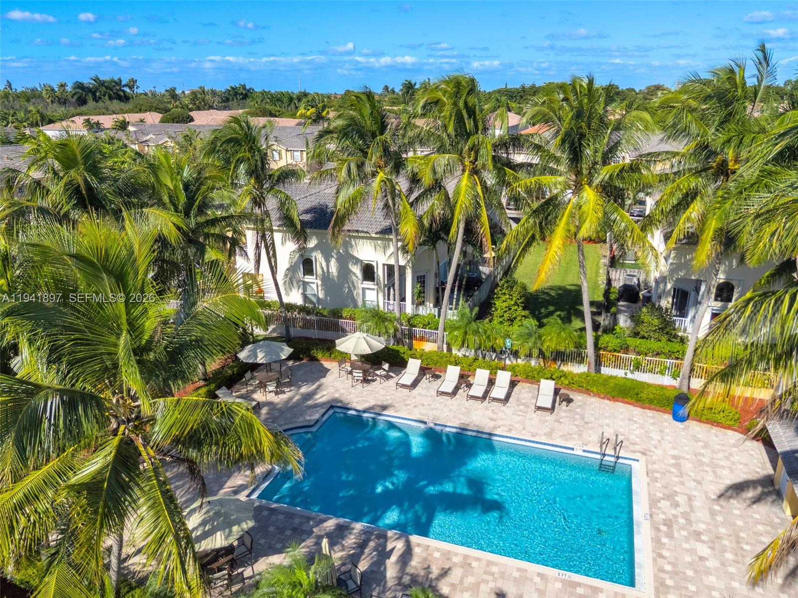 5505 Northwest 112th Path, Unit 5505 Doral, FL 33178 - Photo 44 of 44 a view of swimming pool and mountain view