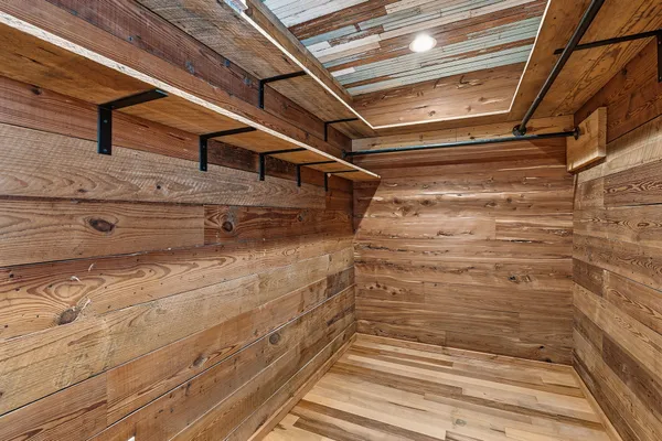 a view of storage and utility room