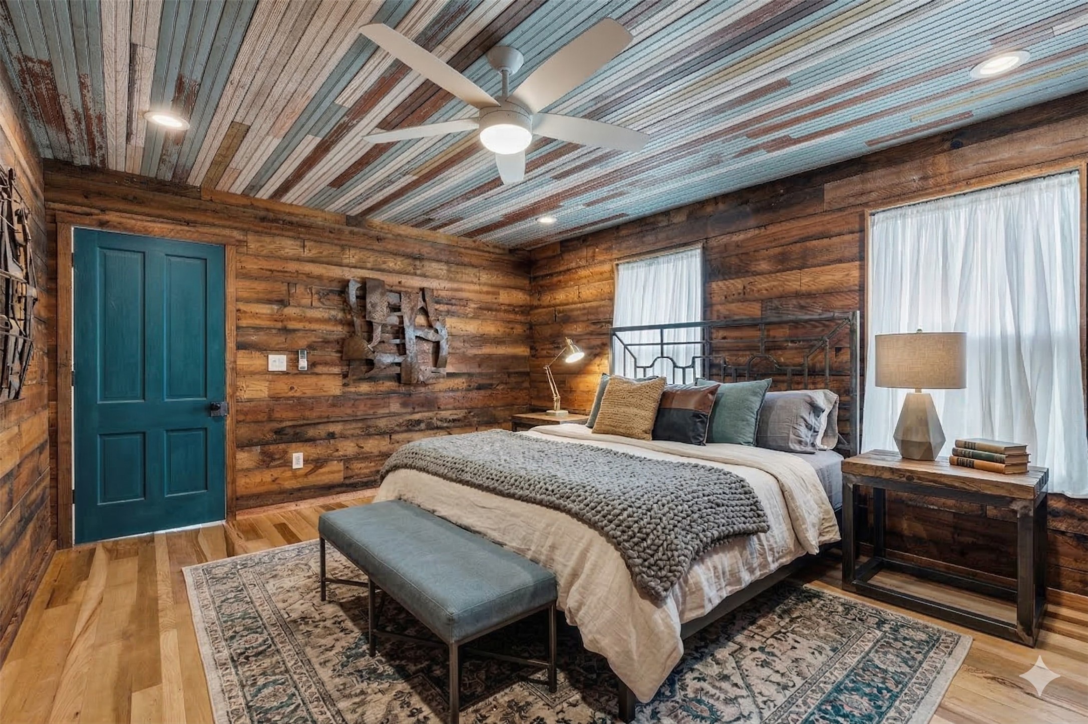 1148 Gunter Street Austin, TX 78721 - Photo 9 of 18 a bed room with a bed and a window