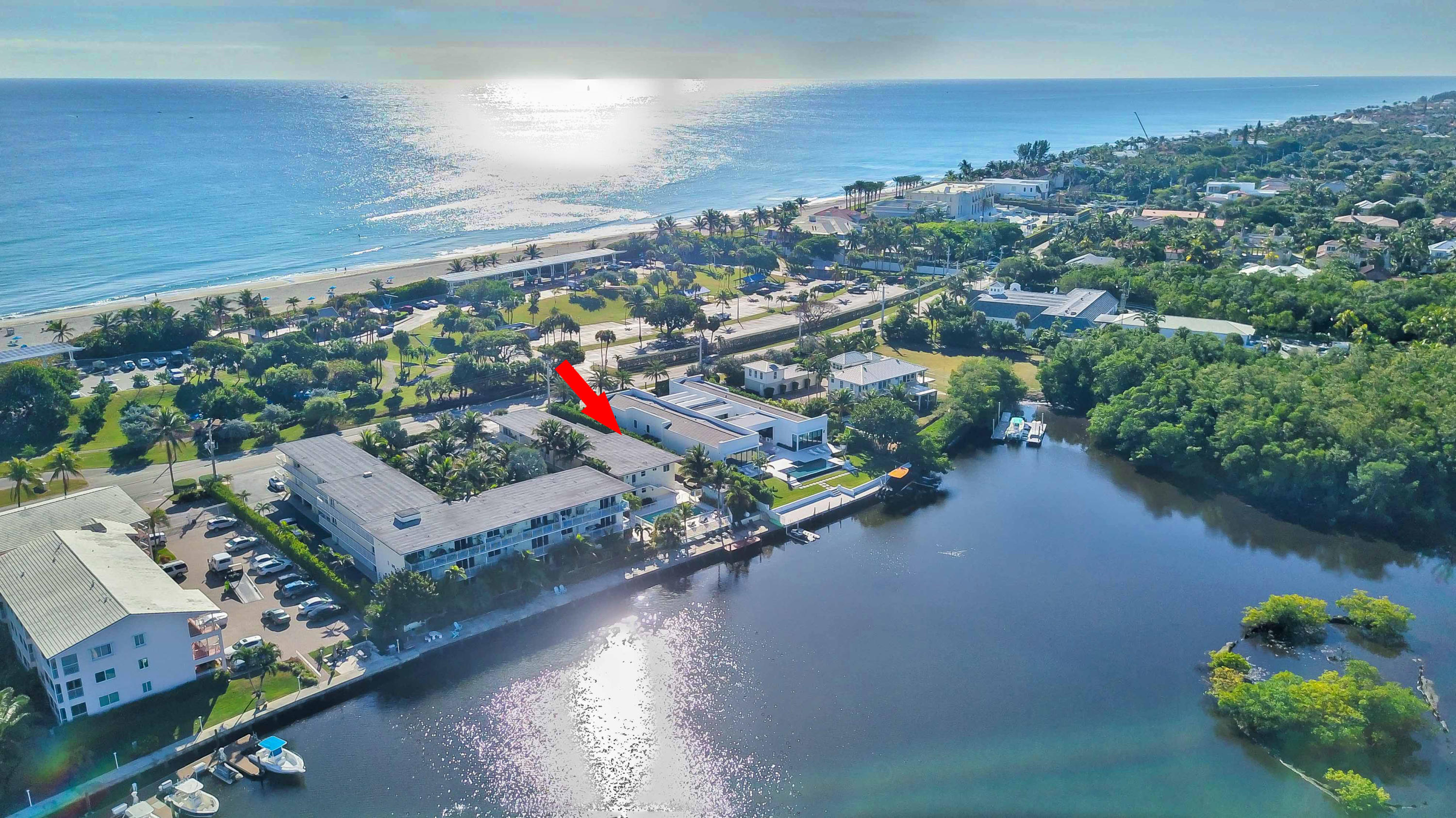 6520 North Ocean Boulevard, Unit 28 Ocean Ridge, FL 33435 - Photo 29 of 32 an aerial view of a city