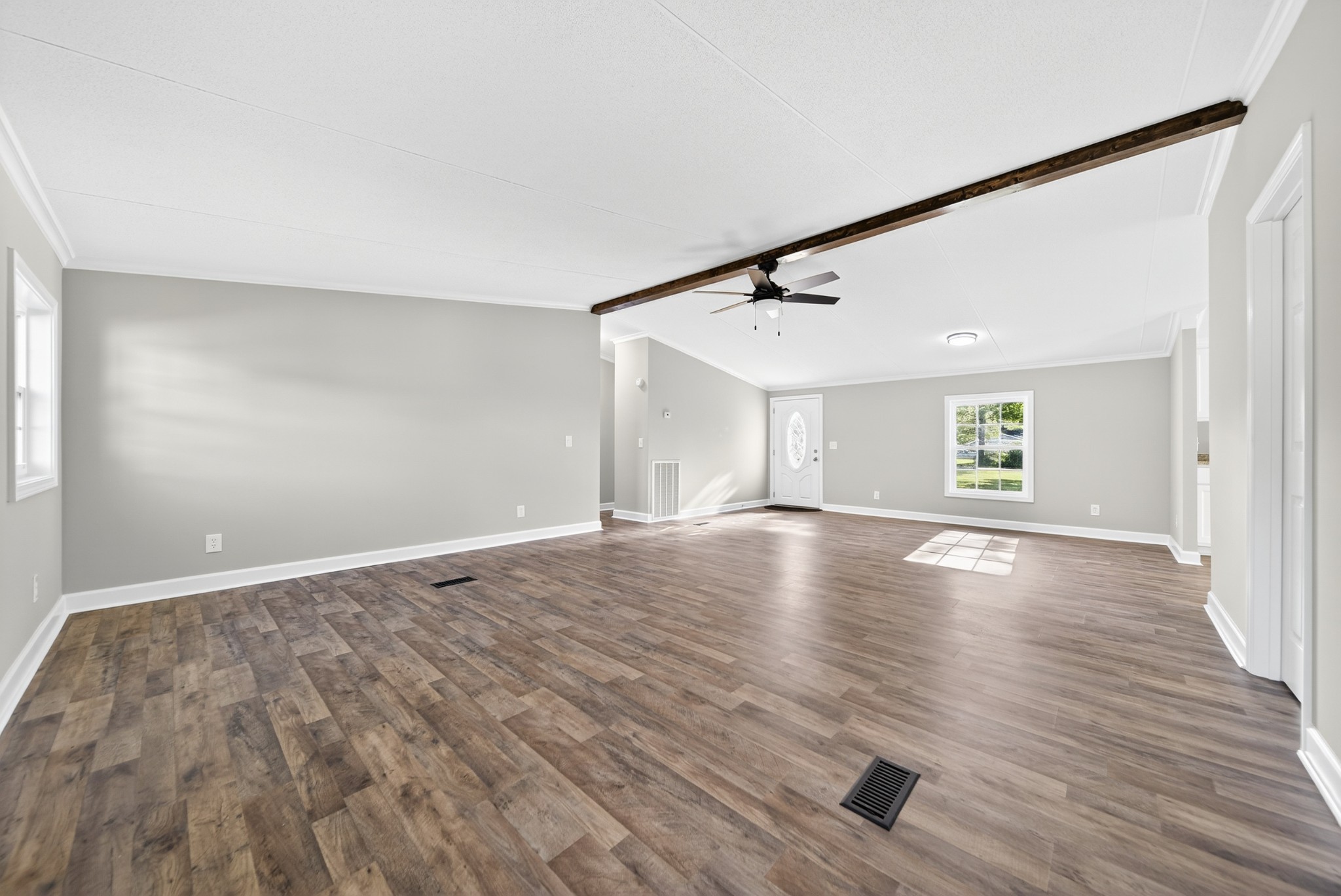 4675 Wills Road Cross Plains, TN 37049 - Photo 21 of 69 wooden floor in an empty room with a window