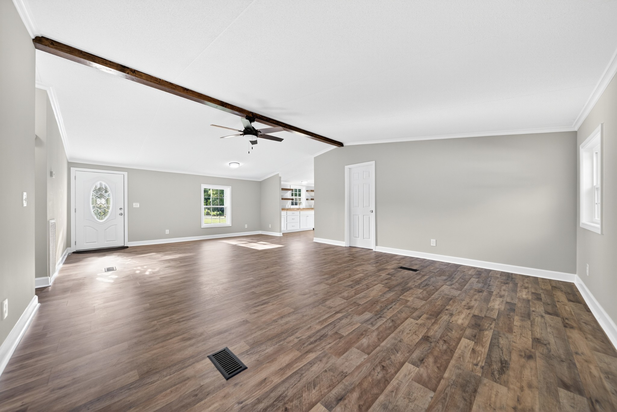 4675 Wills Road Cross Plains, TN 37049 - Photo 22 of 69 wooden floor in an empty room with a window