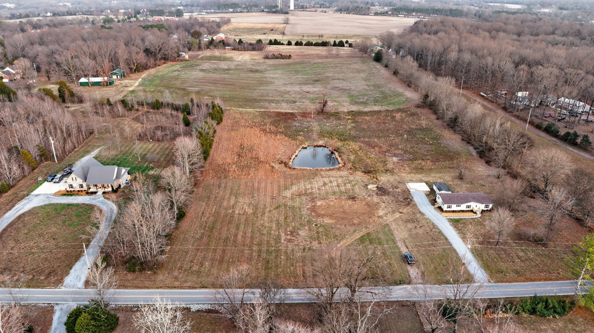 4675 Wills Road Cross Plains, TN 37049 - Photo 59 of 69 an aerial view of residential houses with outdoor space