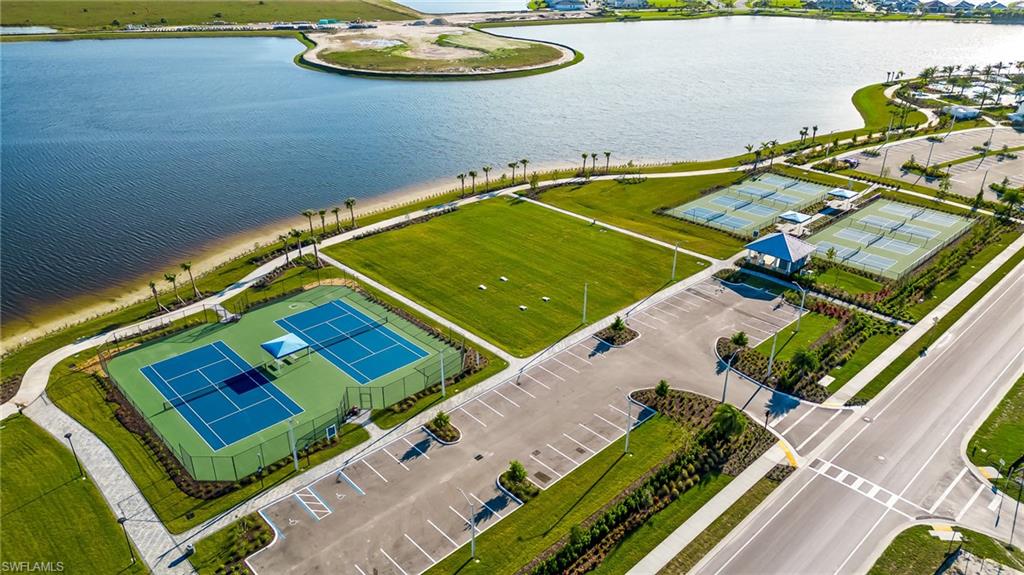 3952 Pegasus Way Naples, FL 34120 - Photo 47 of 50 an aerial view of a tennis court