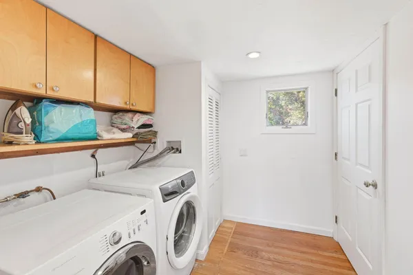 a view of outdoor space with seating space