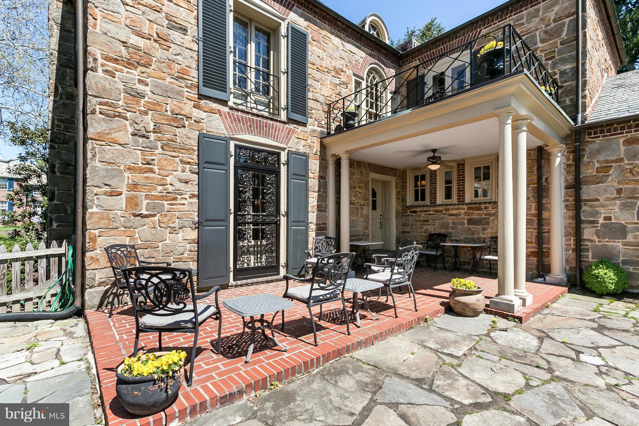 117 Upnor Road Baltimore, MD 21212 - Photo 25 of 32 a view of a patio with couches table and chairs and potted plants