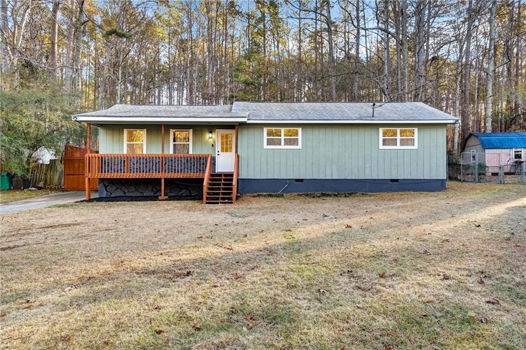 front view of a house