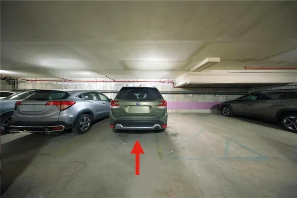 a cars parked in a parking