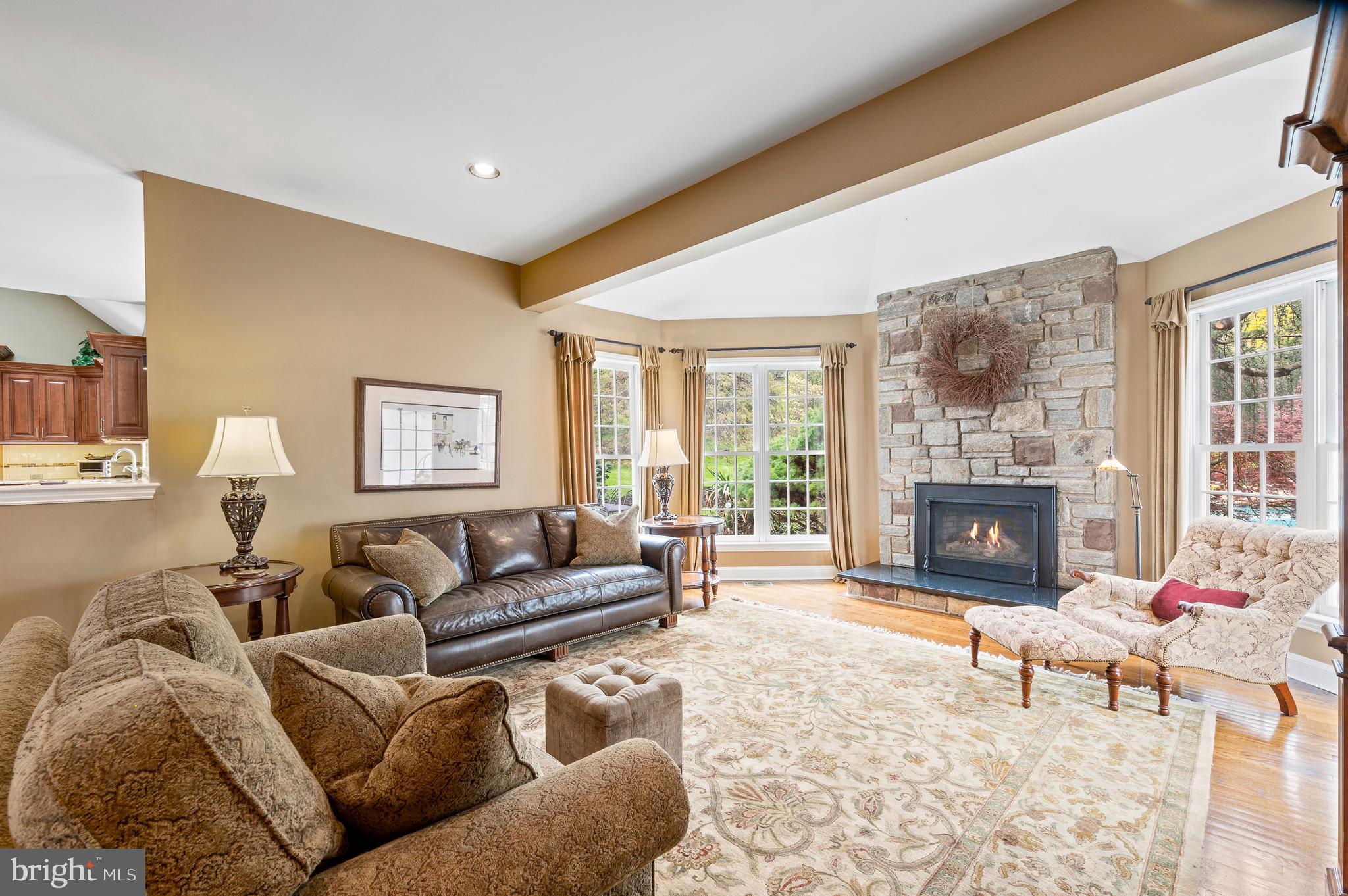 1905 General Alexander Drive Malvern, PA 19355 - Photo 28 of 87 Great Rm stone to ceiling gas FP