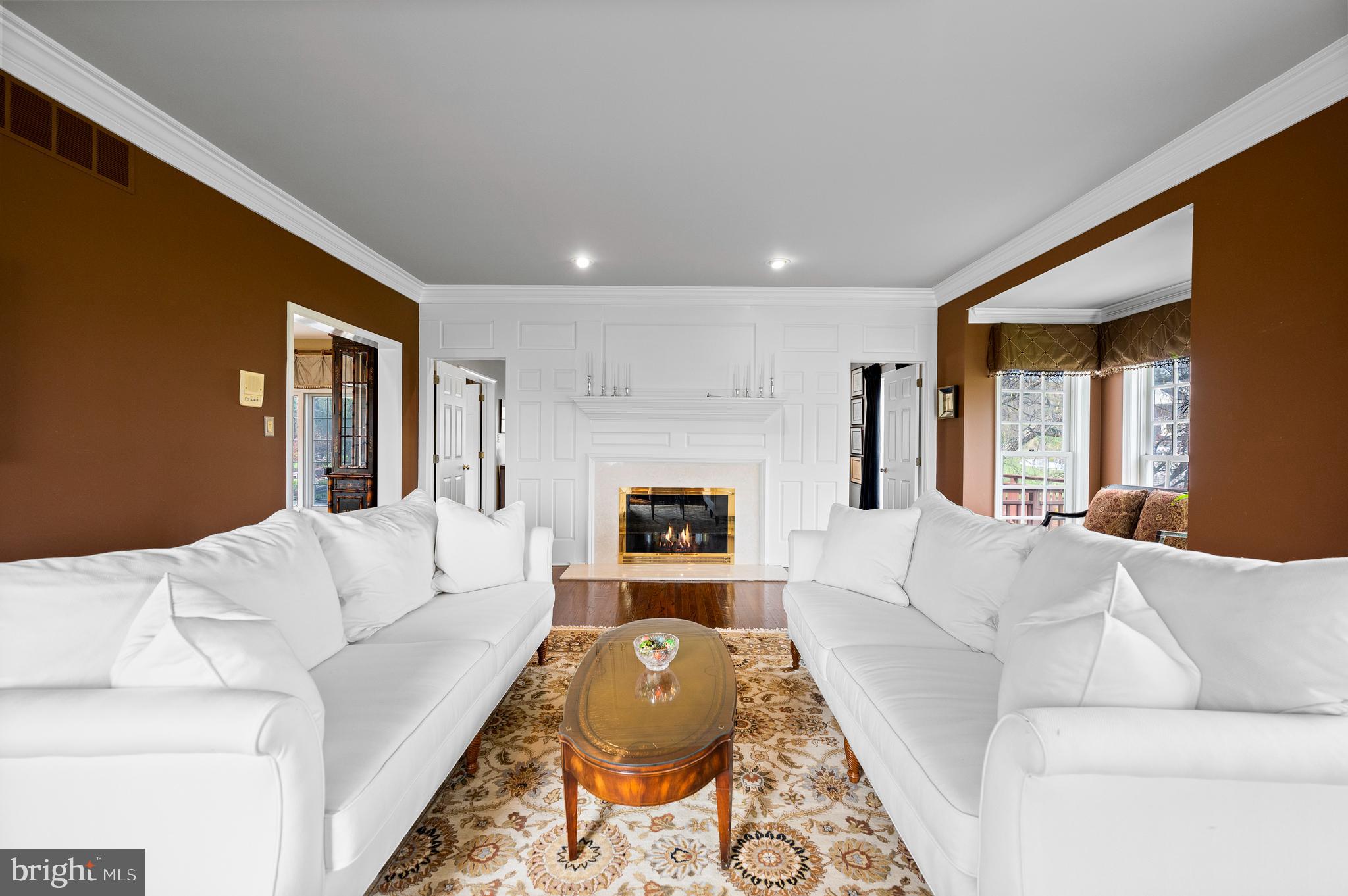 1905 General Alexander Drive Malvern, PA 19355 - Photo 36 of 87 LR w/ raised panel FP & marble hearth