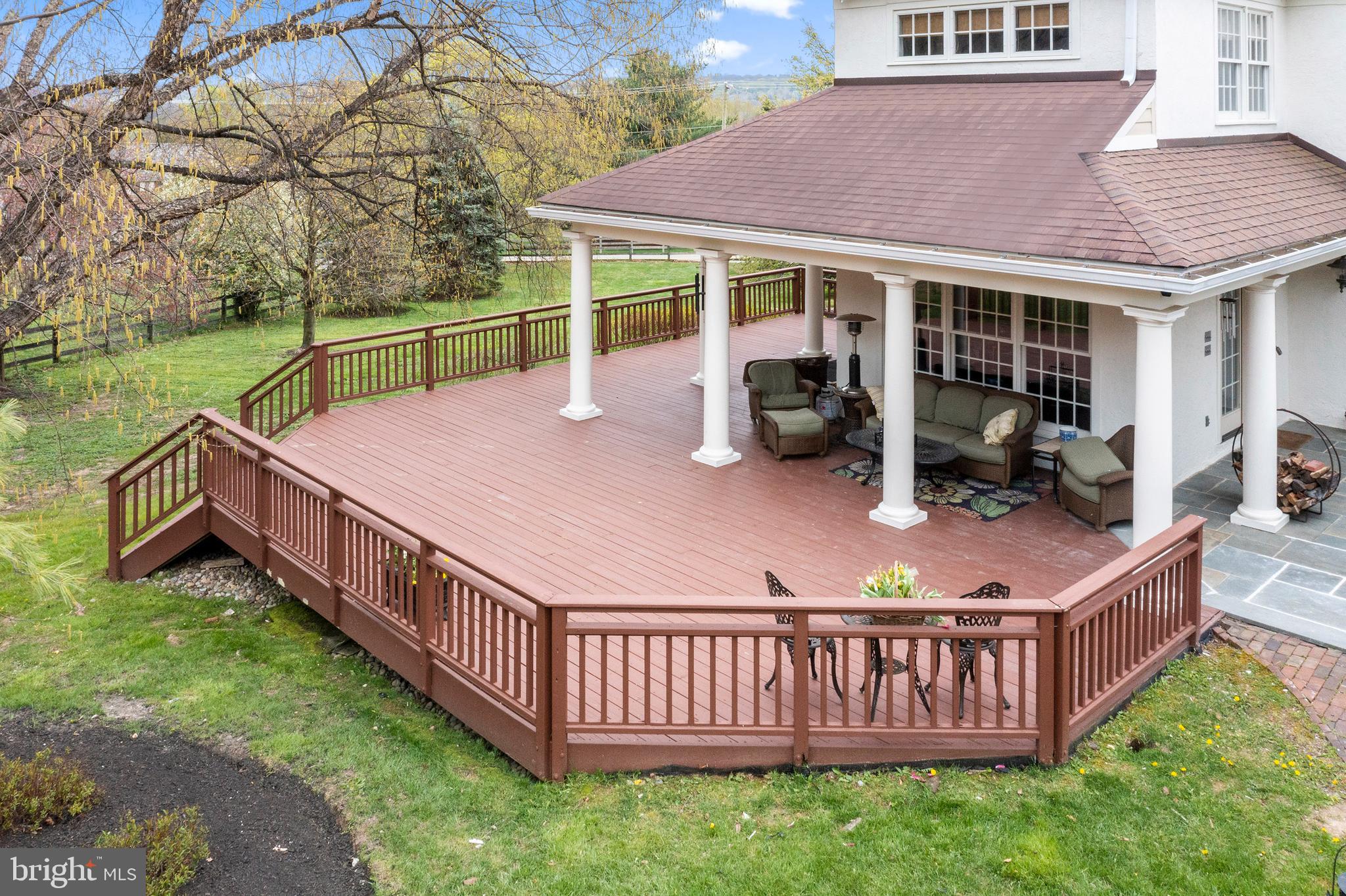 1905 General Alexander Drive Malvern, PA 19355 - Photo 6 of 87 Deck next to wrap around Porch