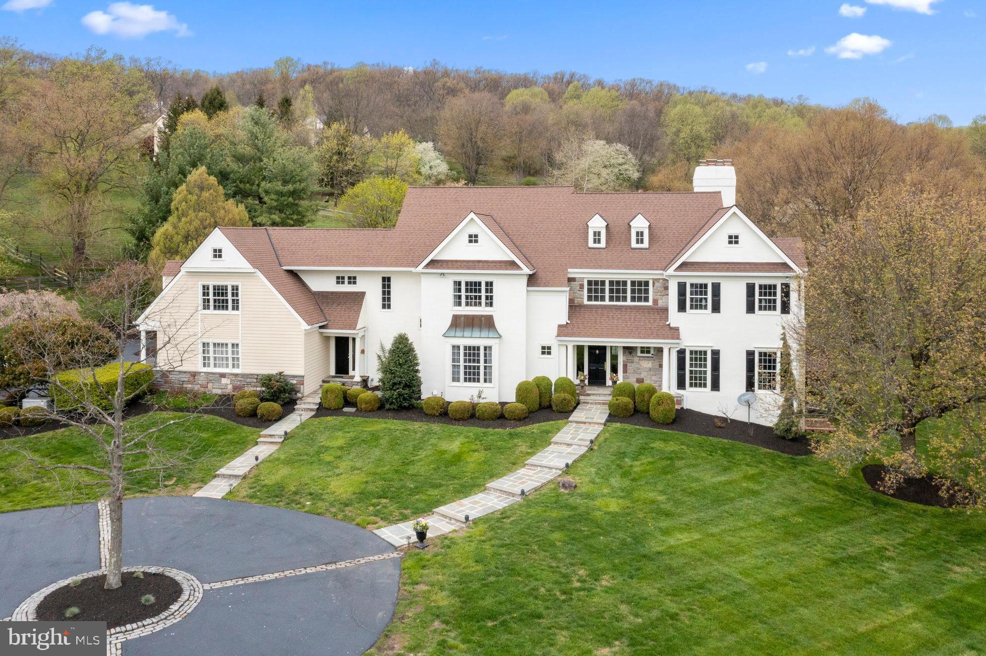 1905 General Alexander Drive Malvern, PA 19355 - Photo 8 of 87 Classic Curb Appeal & circular drive