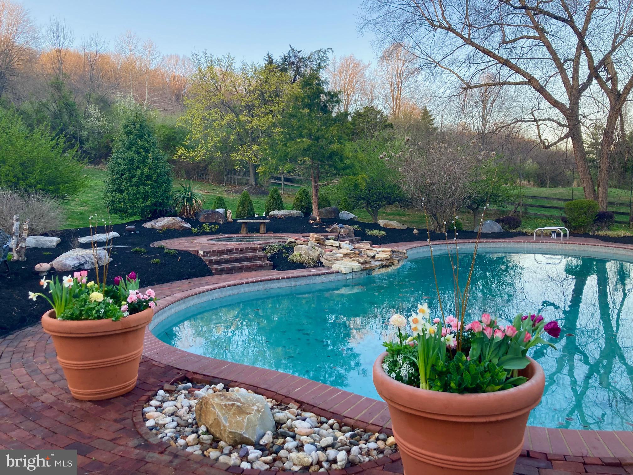 1905 General Alexander Drive Malvern, PA 19355 - Photo 10 of 87 Pool & Spa w/ brick decking & coping