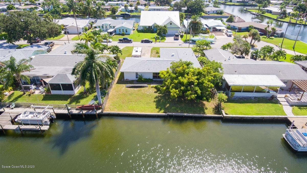124 La Riviere Road Cocoa Beach, FL 32931 - Photo 12 of 19 Canal View