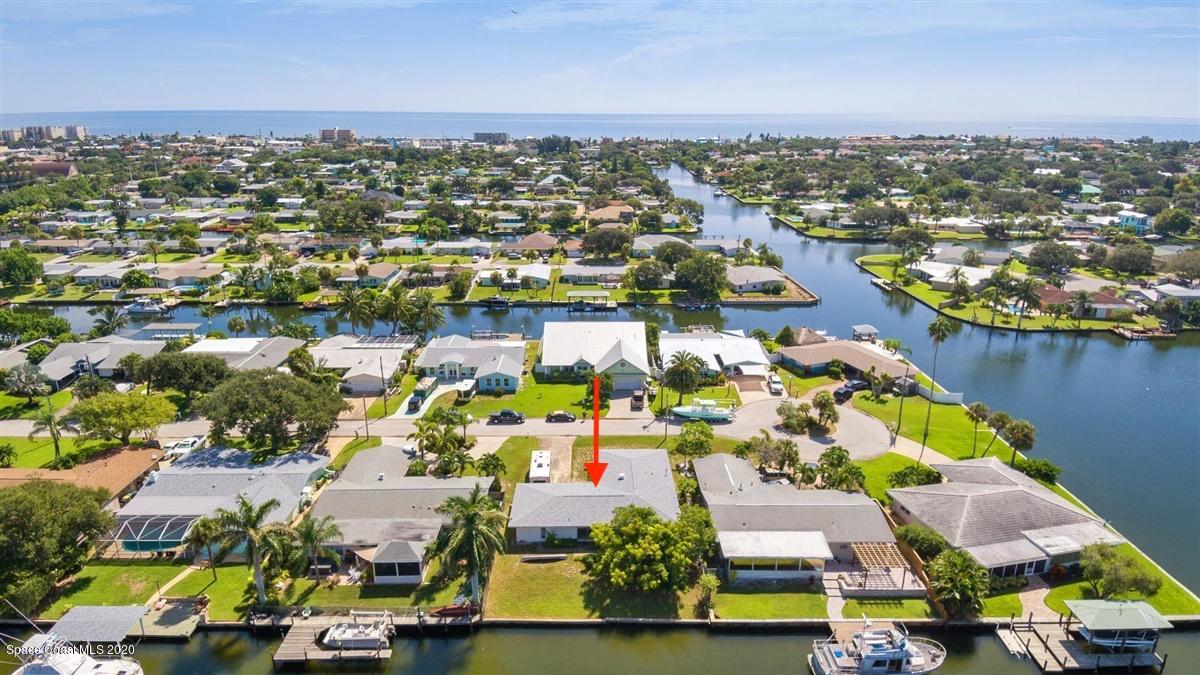 124 La Riviere Road Cocoa Beach, FL 32931 - Photo 14 of 19 Exterior Aerial4