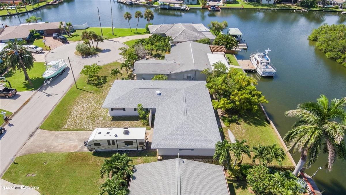 124 La Riviere Road Cocoa Beach, FL 32931 - Photo 10 of 19 Exterior Aerial1