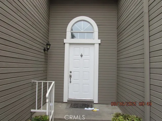 a view of a brick house