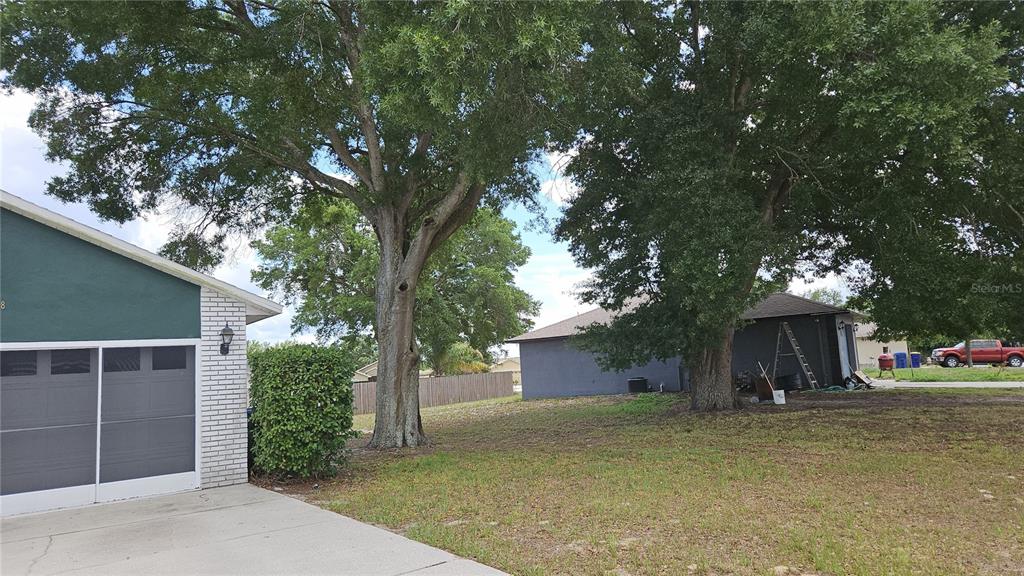108 Brittany Road Mascotte, FL 34753 - Photo 3 of 17 a view of a house with a tree and plants