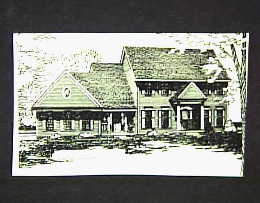 1 Mt Nebo Road Newtown, CT 06470 - Photo 1 of 1 a black and white photo of a house