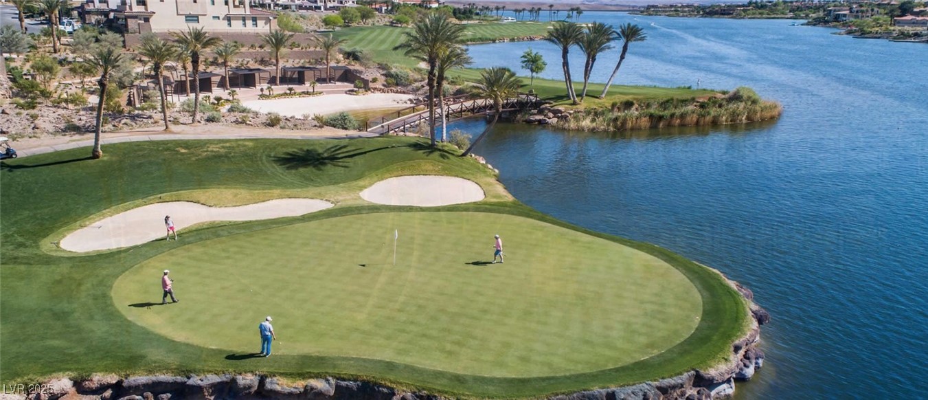 5 Rue Grimaldi Way Henderson, NV 89011 - Photo 30 of 45 Aerial View of Golf Course and Lake Las Vegas