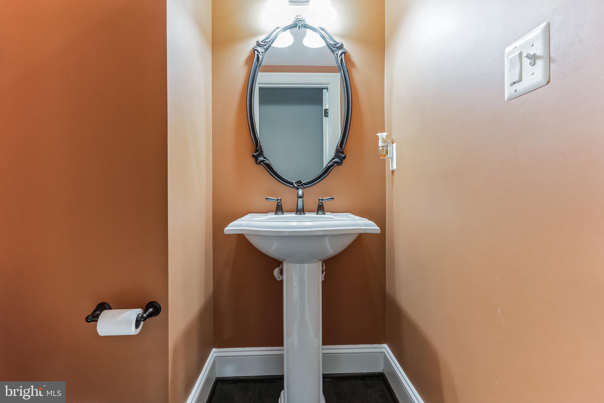4927 Collingtons Bounty Drive Bowie, MD 20720 - Photo 16 of 38 a bathroom with a sink and a mirror