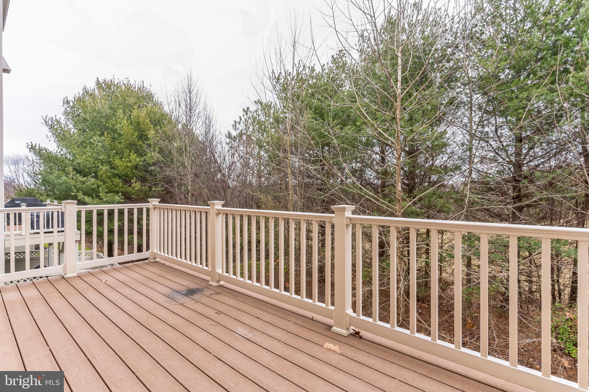 4927 Collingtons Bounty Drive Bowie, MD 20720 - Photo 19 of 38 a balcony with wooden floor and fence