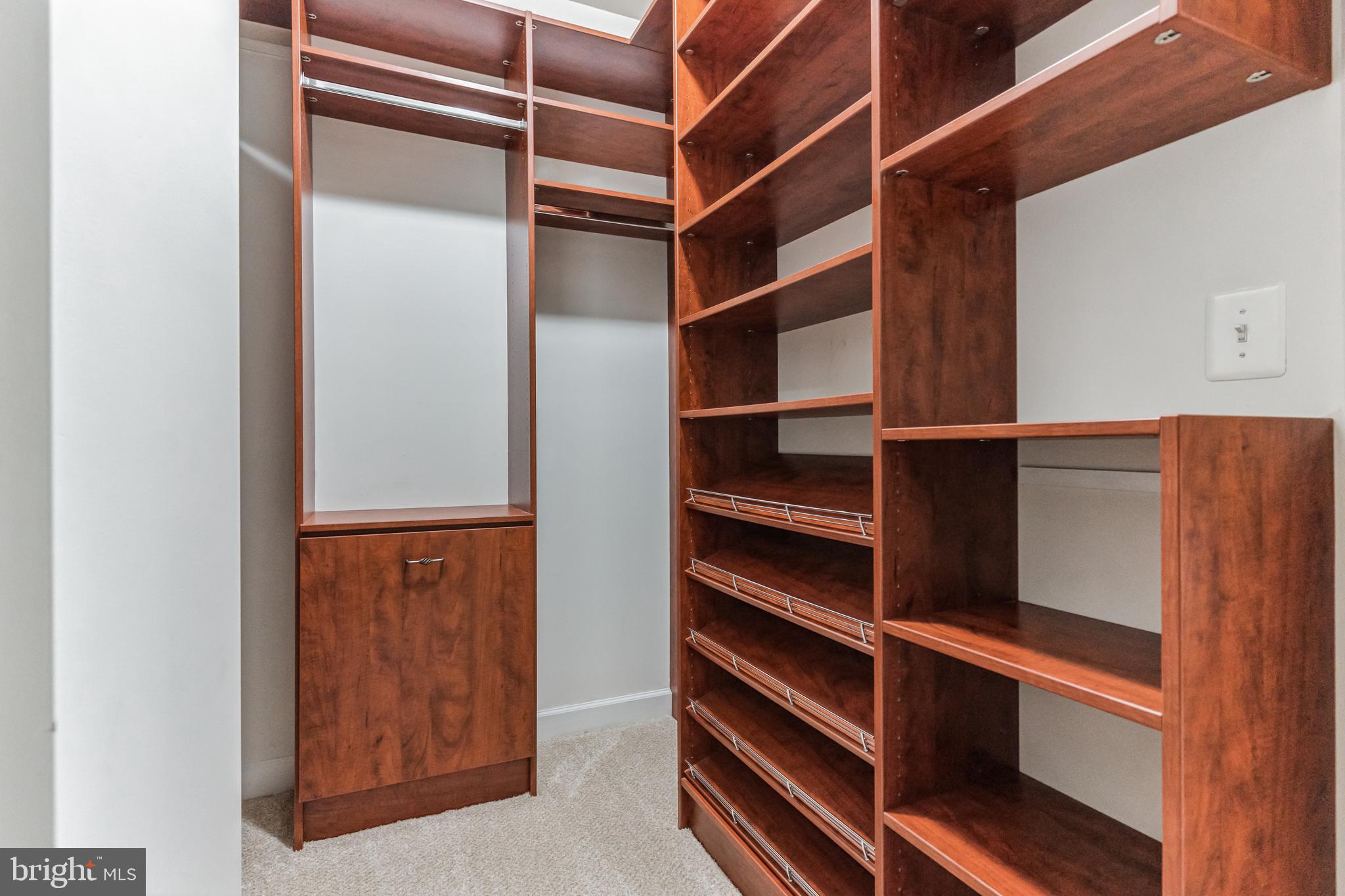 4927 Collingtons Bounty Drive Bowie, MD 20720 - Photo 25 of 38 a view of walk in closet with empty racks