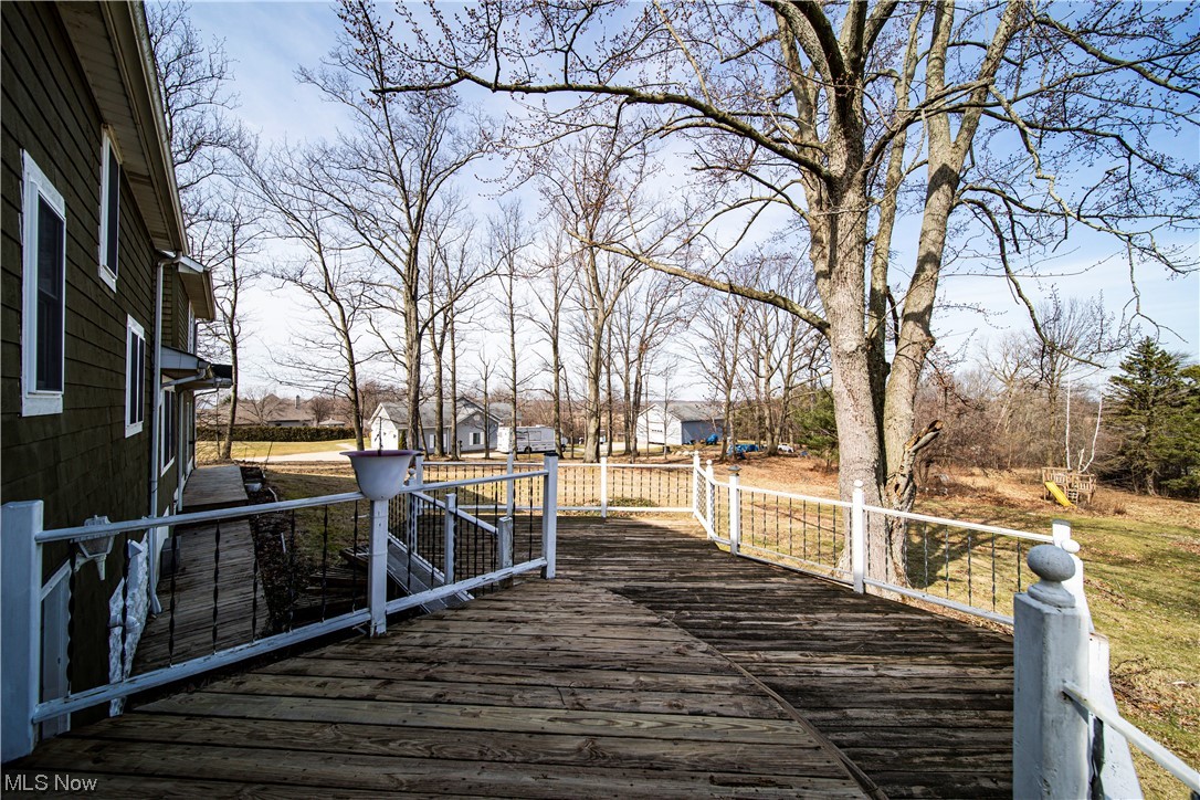 3211 River Road Perry, OH 44081 - Photo 33 of 34 View of wooden deck
