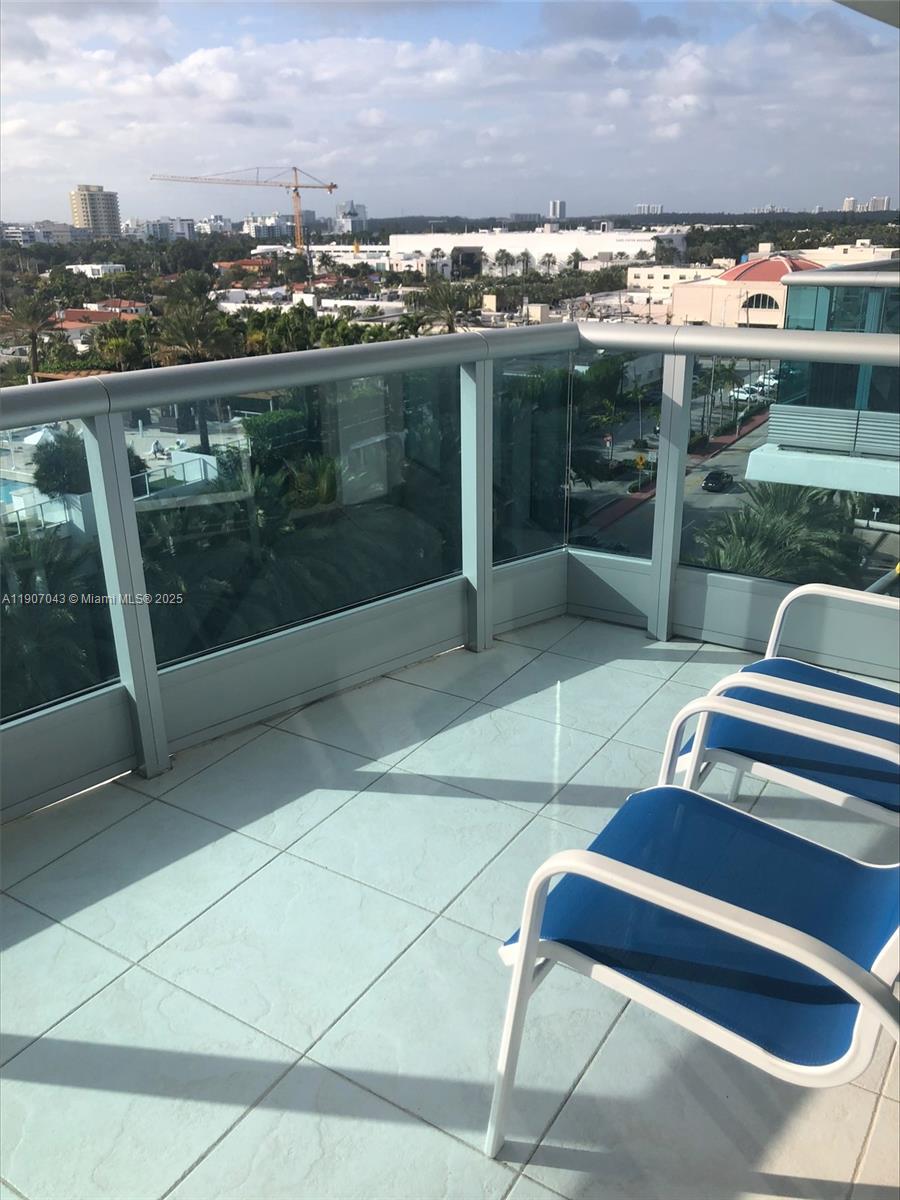 9401 Collins Avenue, Unit 801 Surfside, FL 33154 - Photo 51 of 51 a view of balcony with furniture