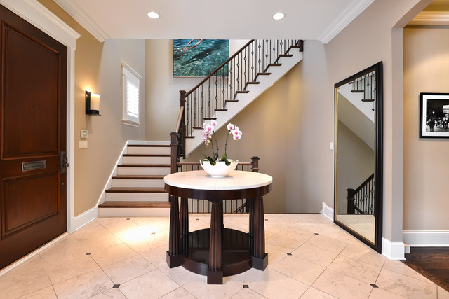 1111 West Wolfram Street Chicago, IL 60657 - Photo 2 of 25 a view of entryway and hall with wooden floor